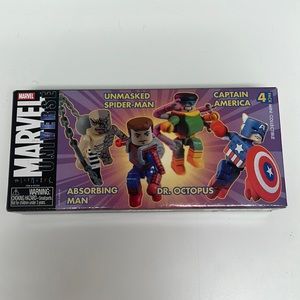 Marvel Universe Minimates Figure Box Set - (Unmasked Spider-Man / Absorbing Man